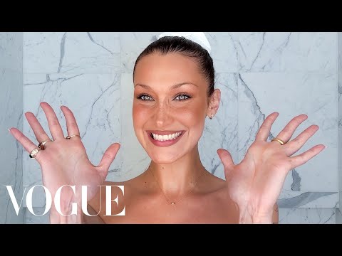 Bella Hadid's Favorite Beauty Routines | Beauty Secrets | Vogue img